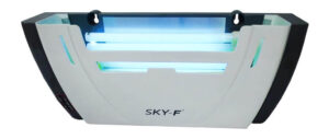 sky f lámpara uv para insectos doble tuvo inastillable